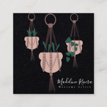 Macarme Artist Cuidador de Plantas Macrame Planta