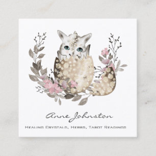 Tarjeta De Visita Cuadrada Magick Dragon Egg Business Card