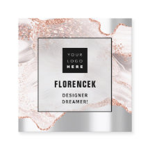 Mármol Rosa de maquillaje del Holograma de la tien