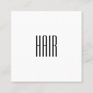 Tarjeta De Visita Cuadrada Minimalism elegante