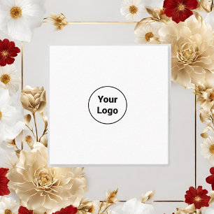 TARJETA DE VISITA CUADRADA MÍNIMO SENCILLO AGREGAR EL TEXTO DE SU PERSONALIZ