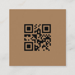 TARJETA DE VISITA CUADRADA MÍNIMO SENCILLO AGREGAR EL TEXTO DE SU PERSONALIZA