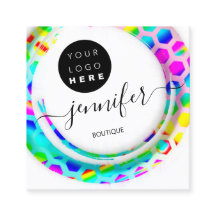 Moda Boutique Shop Logo Sirena Rosa