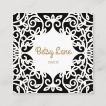 Moda Elegante Swils Black and White Swirls