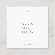 Moda y monograma mínimo| Blanco y negro