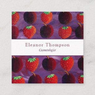 Tarjeta De Visita Cuadrada Modern Square Professional