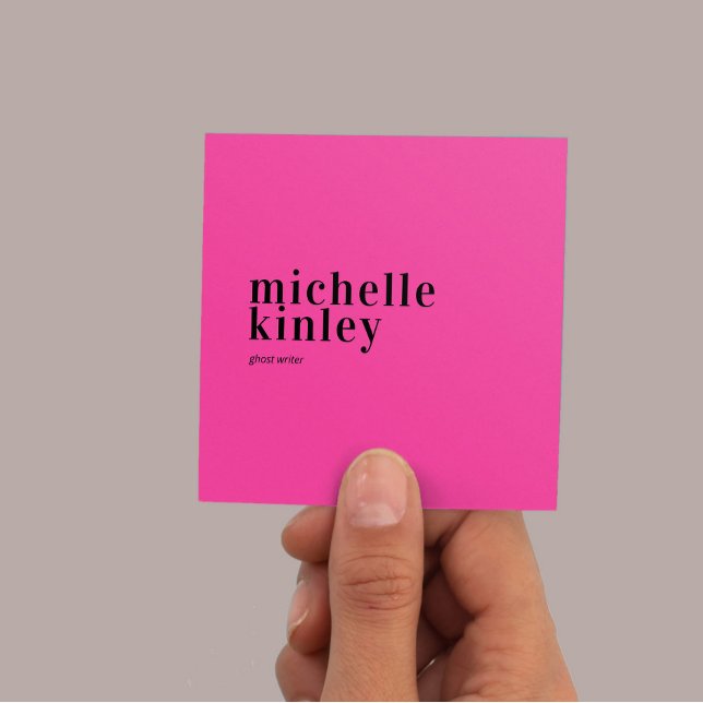 Tarjeta De Visita Cuadrada Moderna y elegante red profesional (Subido por el creador)