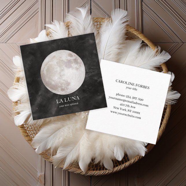 Tarjeta De Visita Cuadrada Mond  Visitenkarte (Subido por el creador)
