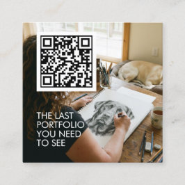 Tarjeta De Visita Cuadrada Mural wall painter 