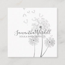 Nacimiento Doula O Ilustracion Floral De Comadrona