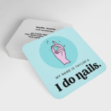 Nail Salon Manicurista Retro Moderno