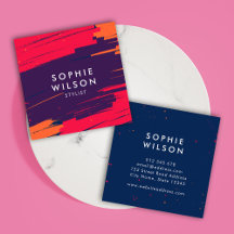 Naranja violento rosa morado moderno audaz