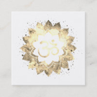 *~* Nueva edad Lotus Flor Mandala Om Aum Symbol