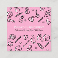 Odontología pediátrica rosa Atención dental para n