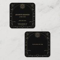 Oro celeste y astrólogo negro