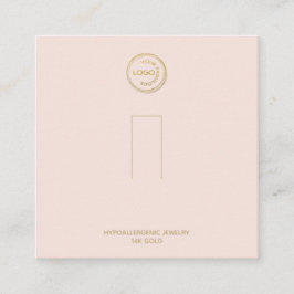 Tarjeta De Visita Cuadrada Pantalla del soporte de anillo Añadir su logotipo