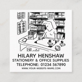 Tarjeta De Visita Cuadrada Papelería y suministros de oficina