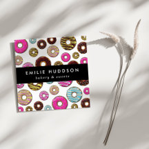 Patrón De Donuts Coloridos, Pastelería, Pastelería