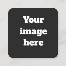 Tarjeta De Visita Cuadrada Personalizado