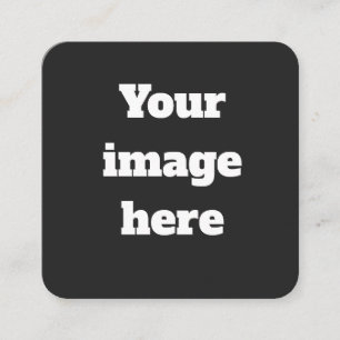 Tarjeta De Visita Cuadrada Personalizado