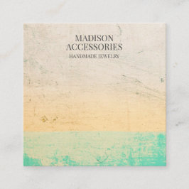 Tarjeta De Visita Cuadrada Personalizado artsy Moda Jewelry Business