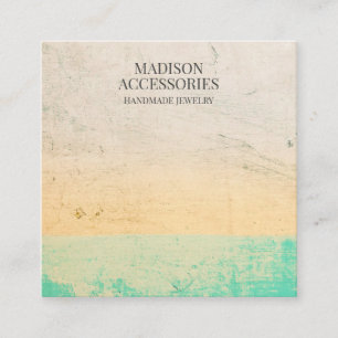 Tarjeta De Visita Cuadrada Personalizado artsy Moda Jewelry Business