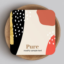 Pincel de oro moderno Resumen Formas de pintura de