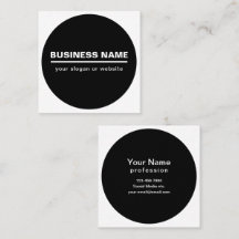 Plantilla de nombre de negocio moderno en negrita 