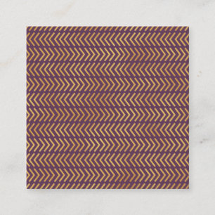 Tarjeta De Visita Cuadrada Prof. marco de foto floral