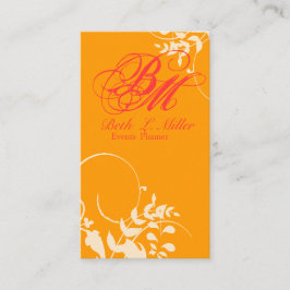 Tarjeta De Visita Cuadrada Profesional elegante moderno de los remolinos