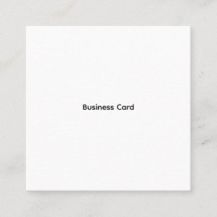 Tarjeta De Visita Cuadrada Profesional Personalizado 