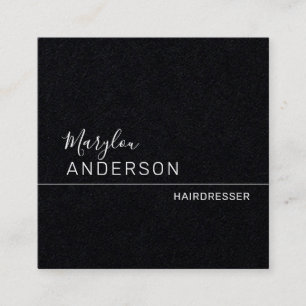 Tarjeta De Visita Cuadrada Profesional - UNISEX Premium