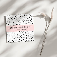 Puntos dálmatas, puntos dálmatas, blanco y negro