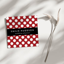 Puntos de Polka Rojo, Patrón de Punto de Polka, Pu