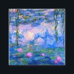 Tarjeta De Visita Cuadrada Restauración de Water Lilies Claude Monet<br><div class="desc">Restauración de Water Lilies Claude Monet</div>