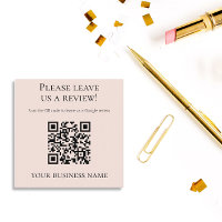 Revisión de Google del código QR rosado moderno