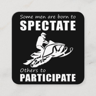 Tarjeta De Visita Cuadrada Revuelta los Chuckles - Funny y algunos hombres na