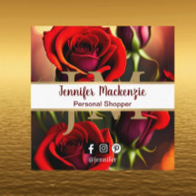 Rosas Rojas Elegantes Oro