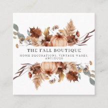 Rústico Otoño Caída Calabaza Floral Saltos Foliage