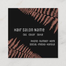 Salón de pelo moderno | Mauve Ferns -