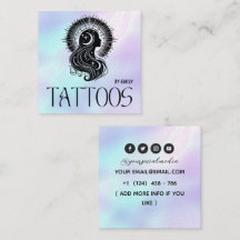 Salón de Tatuajes Celestiales Holográfico