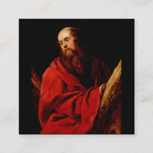 Tarjeta De Visita Cuadrada San Andrés por Peter Paul Rubens