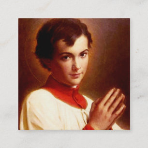 Tarjeta De Visita Cuadrada Savio de Santo Domingo