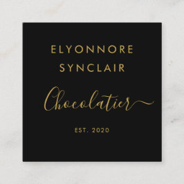 Tarjeta De Visita Cuadrada Scan To Order Qr Code