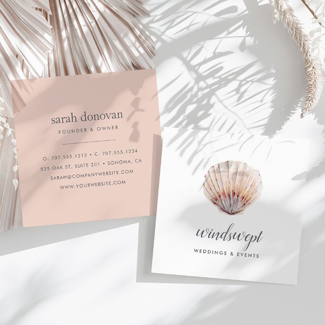 Tarjeta De Visita Cuadrada Shell de sondeo (Subido por el creador)