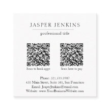 Simple elegante Profesional Minimal Moderno Código