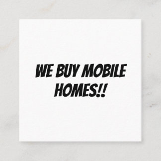 Tarjeta De Visita Cuadrada Tarjeta de presentación cuadrada de 2,5" x 2,5"