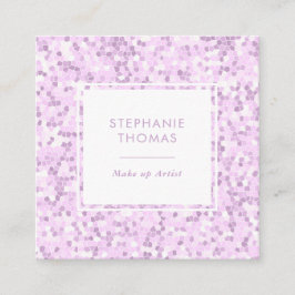 Tarjeta De Visita Cuadrada Tarjeta de presentación cuadrada de patrones de mo