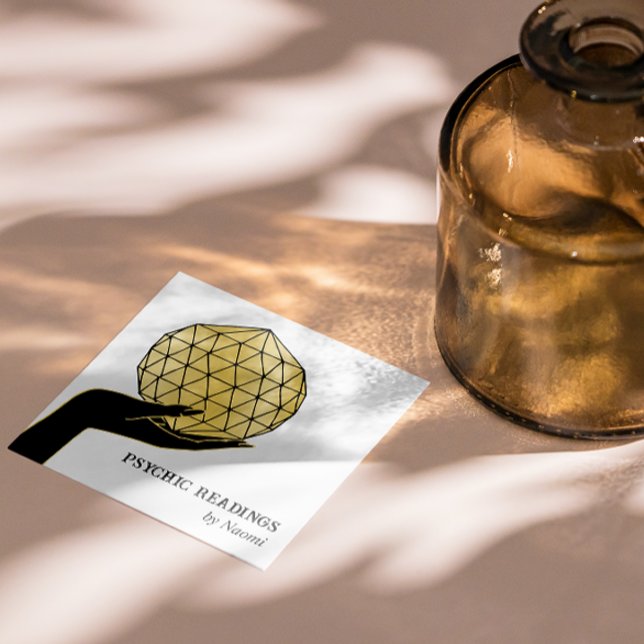 TARJETA DE VISITA CUADRADA TAROTES MEDIANOS PSIQUICOS FORTUNE TELLER (Subido por el creador)