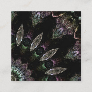 Tarjeta De Visita Cuadrada Theo Business Card